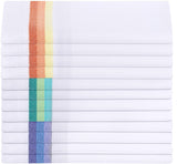 GREEN LIFESTYLE Kitchen Dish Towels Set of 12-Tea Towels 100% Cotton. Large Dish Cloths 28"x20" Soft and Absorbent Great for Home or Restaurant